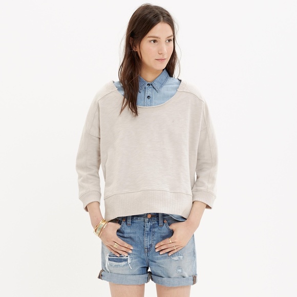 Madewell Sweaters - Madewell: Oatmeal Sweatshirt